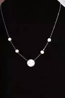Collier rond cercle Argent